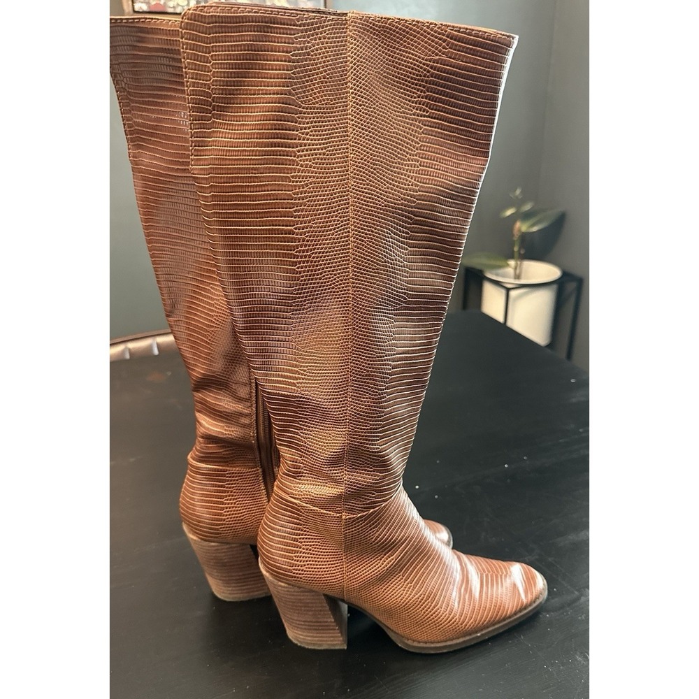 Charles David Womens‎ Softie Boot Cognac Size 7